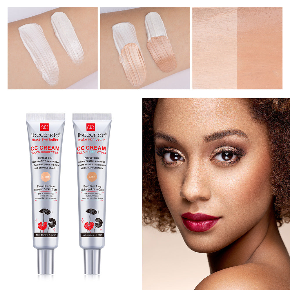 CC Cream Correctrice Hydratante Waterproof – Base de Maquillage Femme