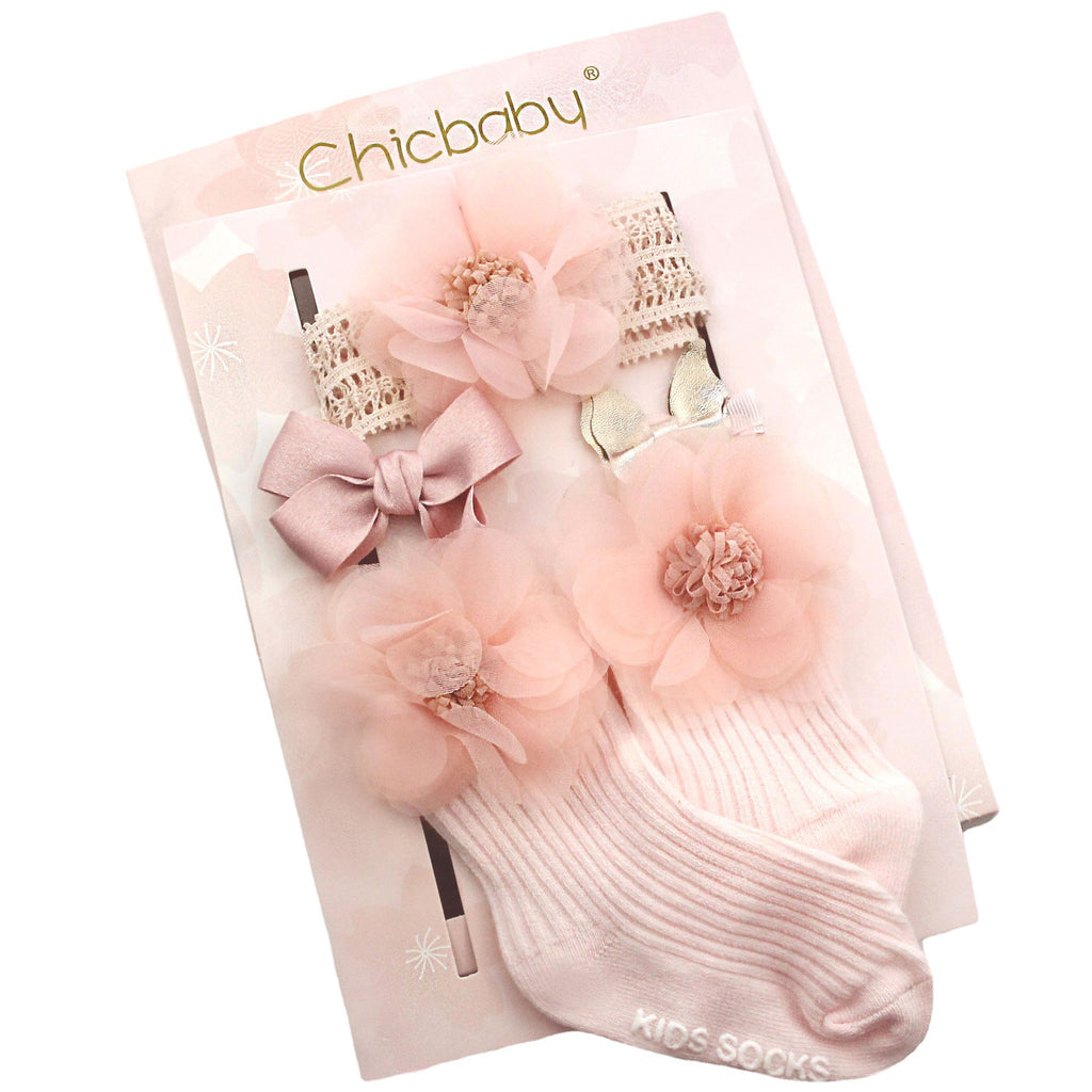 Épingles nœud dessin animé carreaux + chaussettes enfants – mignon tendance