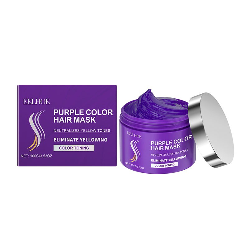 MASQUE CAPILLAIRE VIOLET À LA KÉRATINE – RÉPARATION INTENSE 100g