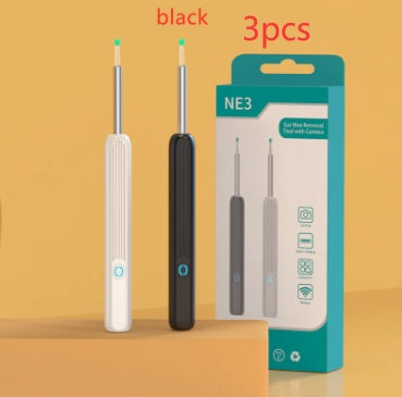 Nettoyeur d’oreilles NE3 avec caméra LED – otoscope sans fil iPhone Android