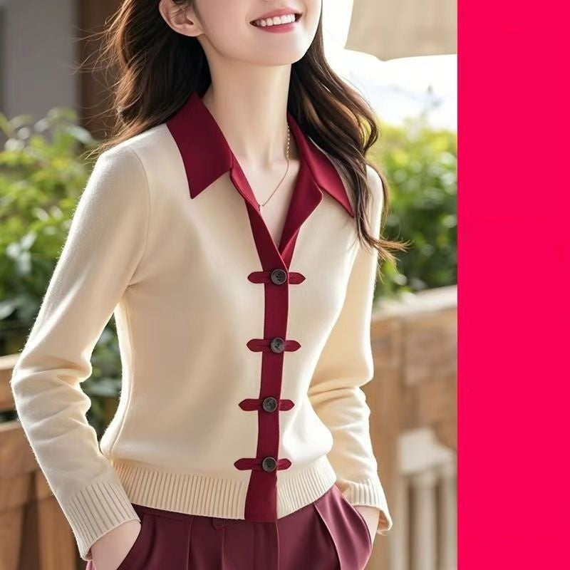 Haut Femme Style Chinois Chic