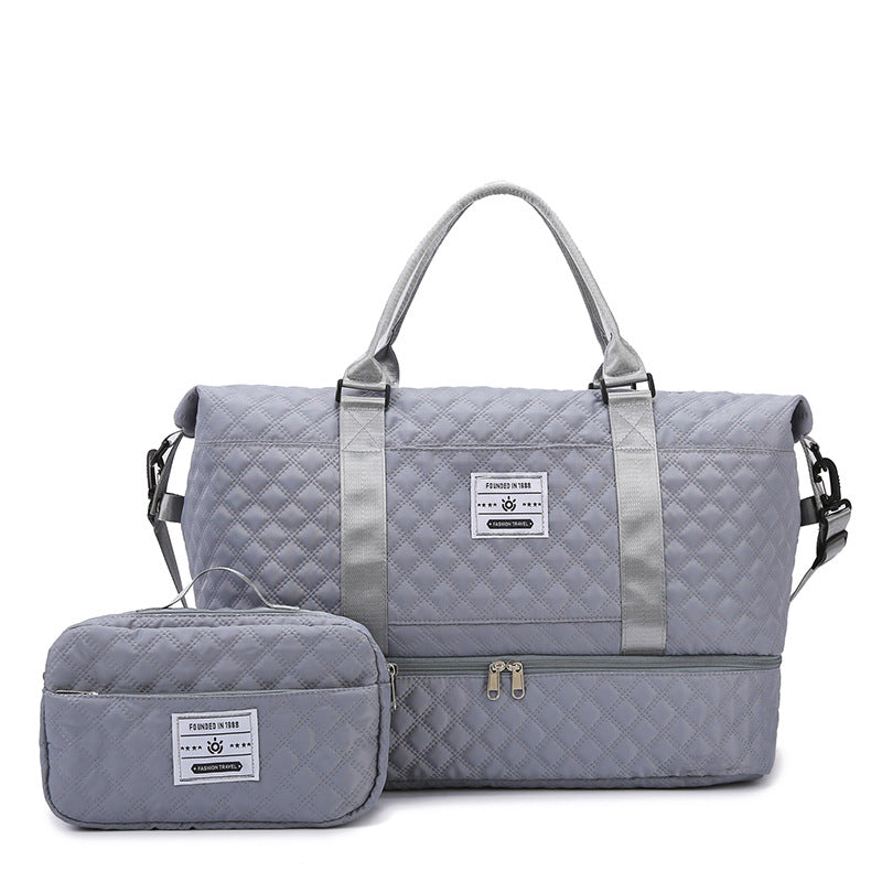 Sac yoga grande capacité matelassé brodé tissu Oxford – 20+ couleurs unisexe