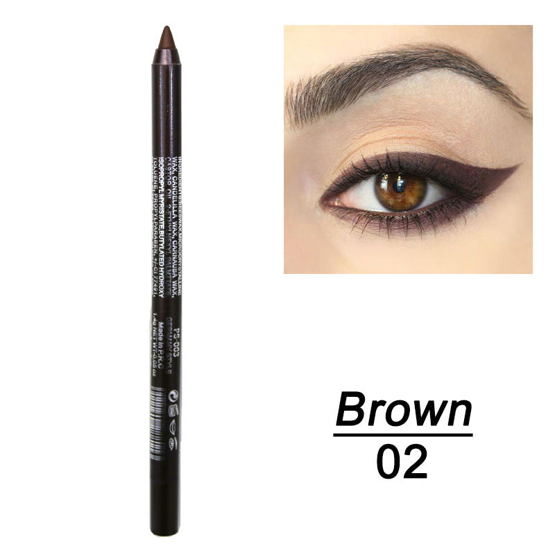 Eyeliner gel double usage waterproof – longue tenue, 14 couleurs