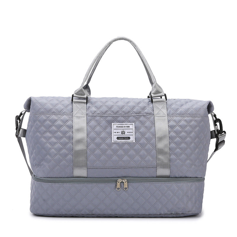 Sac yoga grande capacité matelassé brodé tissu Oxford – 20+ couleurs unisexe