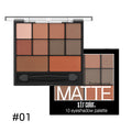 Pumpkin eyeshadow palette, smoky nude makeup, Europe and America