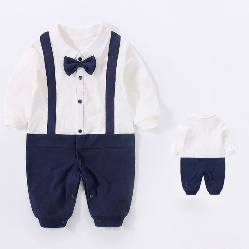 Body bébé manches longues style coréen en coton