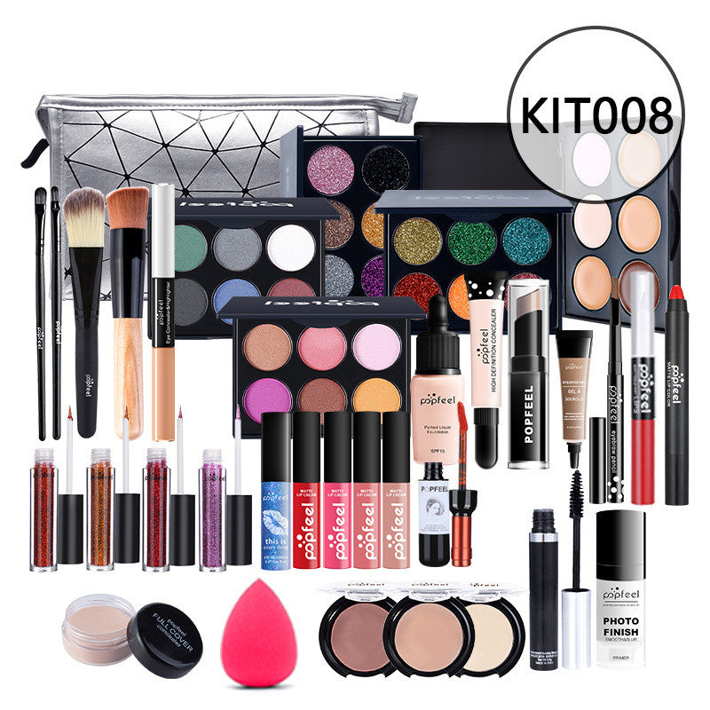 Kit maquillage débutant KIT011 – concealer eyeliner sourcil naturel 8+ couleurs