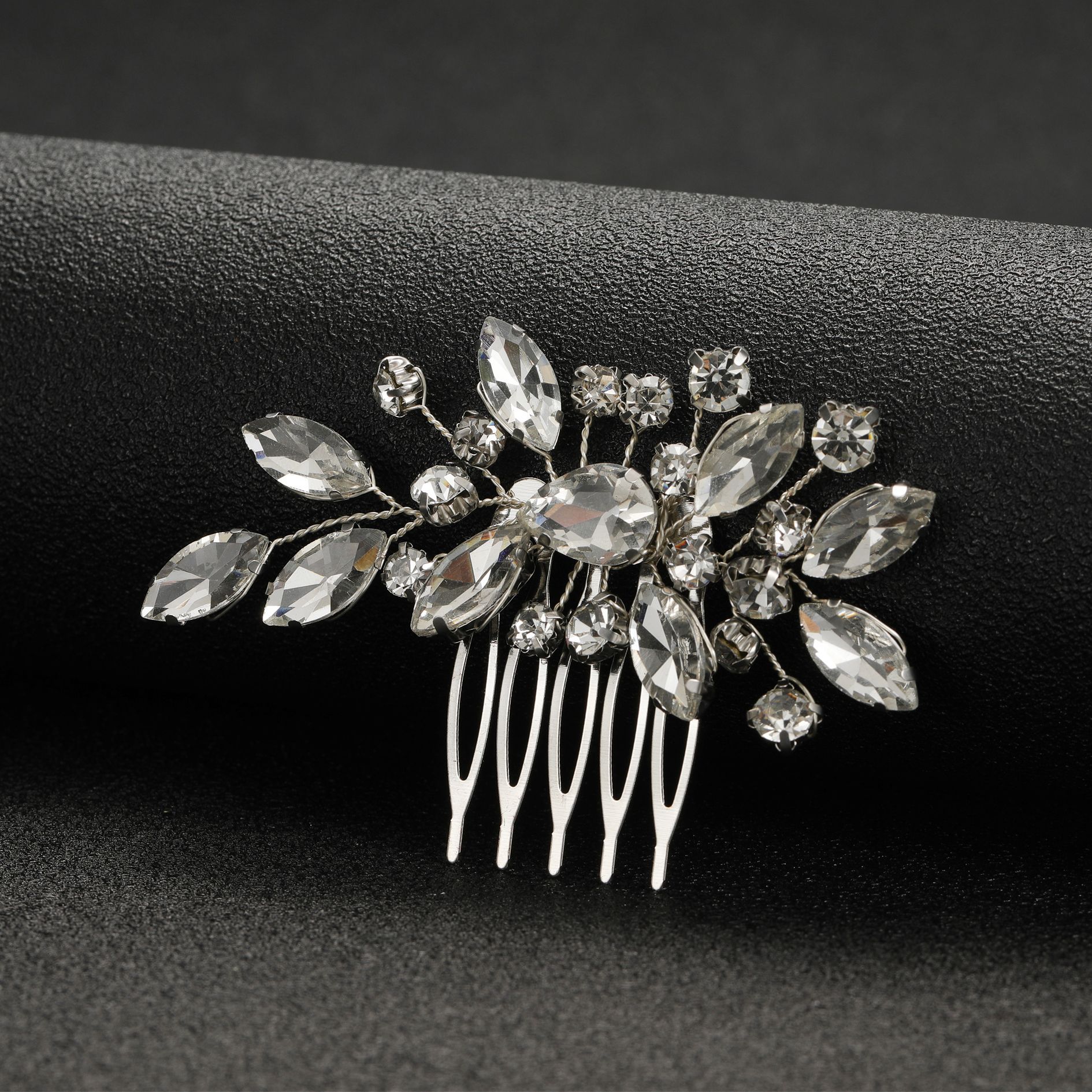 COIFFE DE MARIÉE FAITE MAIN – DESIGN 100% NOUVEAU OR/ARGENT