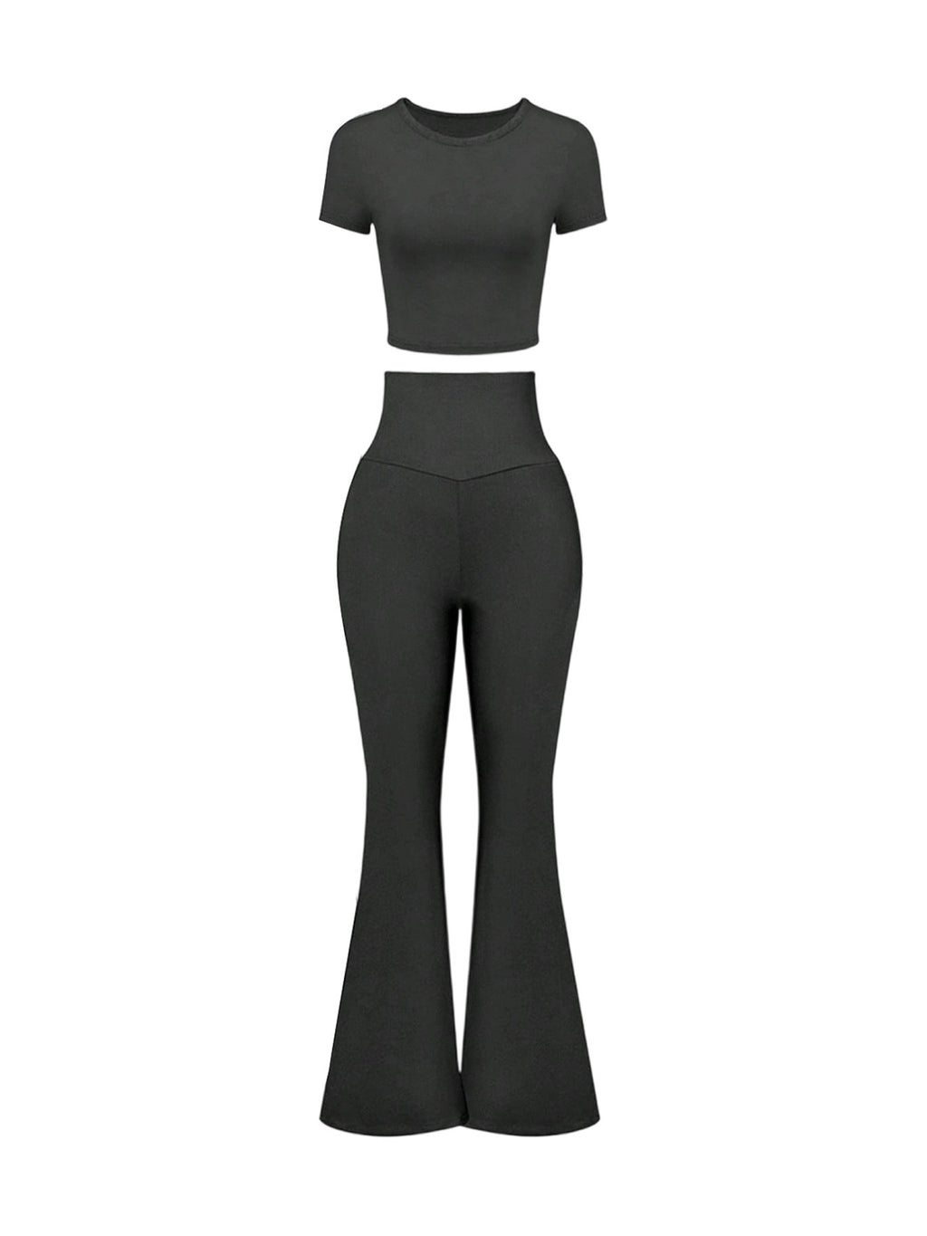 ENSEMBLE DE SPORT DÉCONTRACTÉ FEMME – 2 PIÈCES MANCHES 3/4 MULTI-OCCASIONS