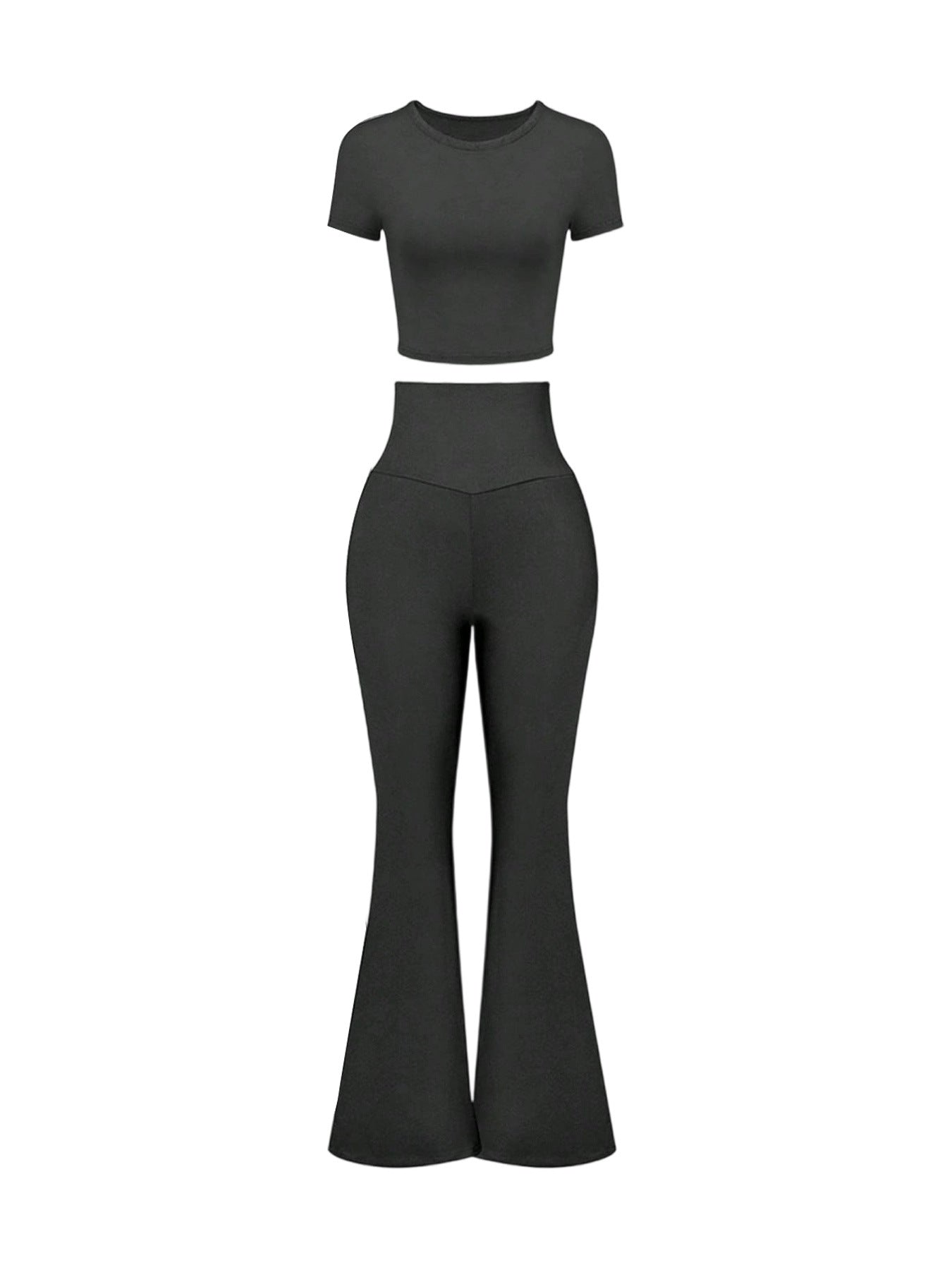 ENSEMBLE DE SPORT DÉCONTRACTÉ FEMME – 2 PIÈCES MANCHES 3/4 MULTI-OCCASIONS