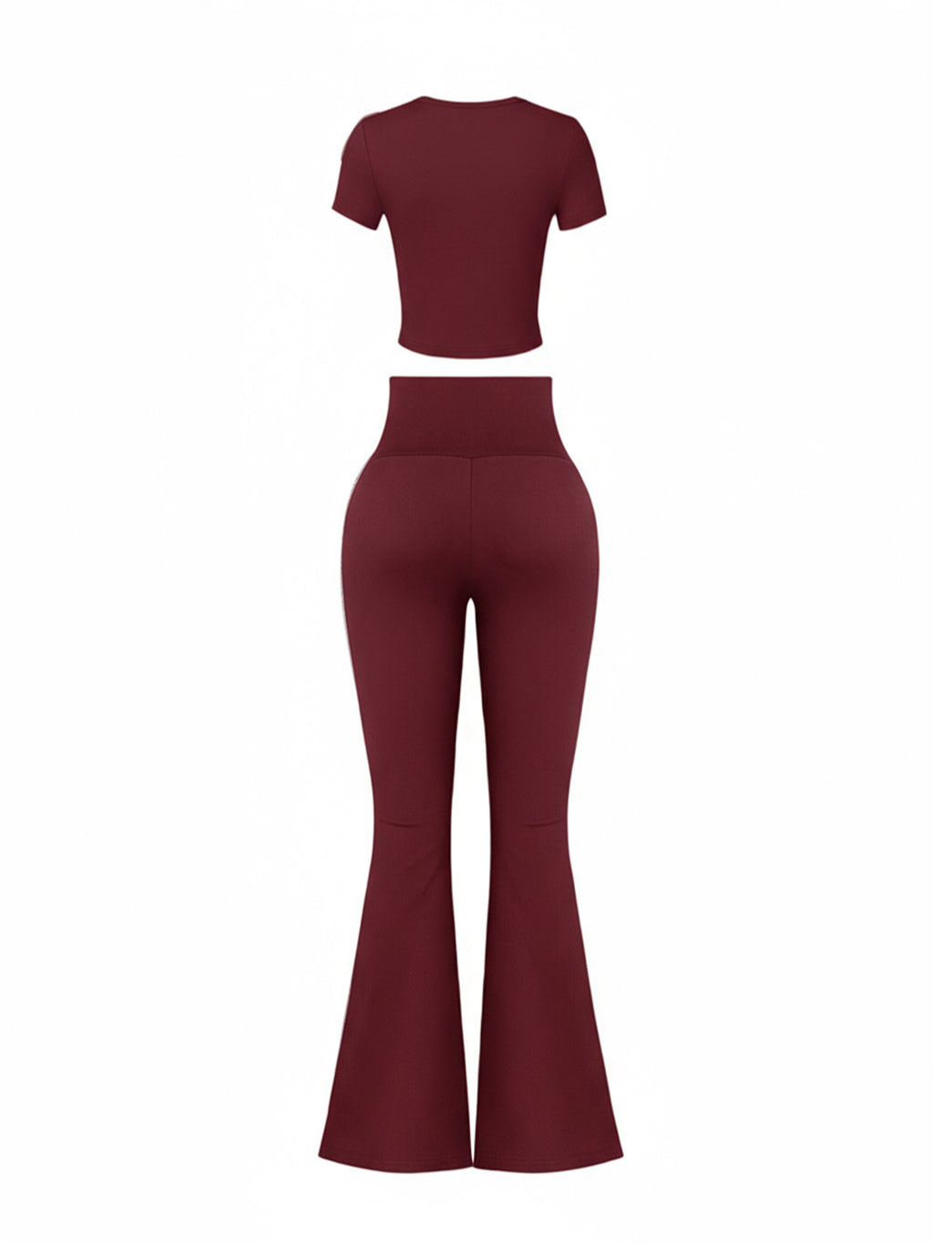 ENSEMBLE DE SPORT DÉCONTRACTÉ FEMME – 2 PIÈCES MANCHES 3/4 MULTI-OCCASIONS