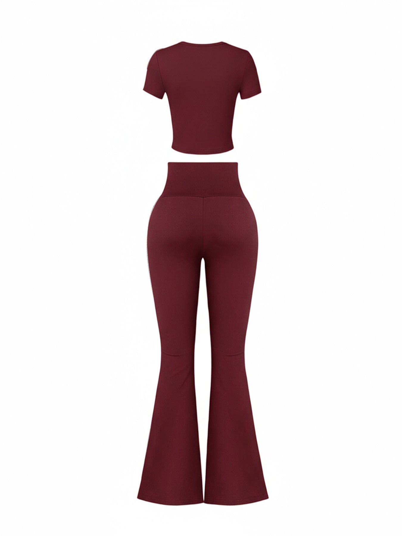 ENSEMBLE DE SPORT DÉCONTRACTÉ FEMME – 2 PIÈCES MANCHES 3/4 MULTI-OCCASIONS
