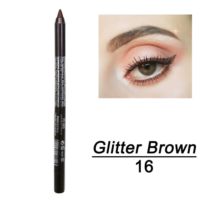 Eyeliner gel double usage waterproof – longue tenue, 14 couleurs