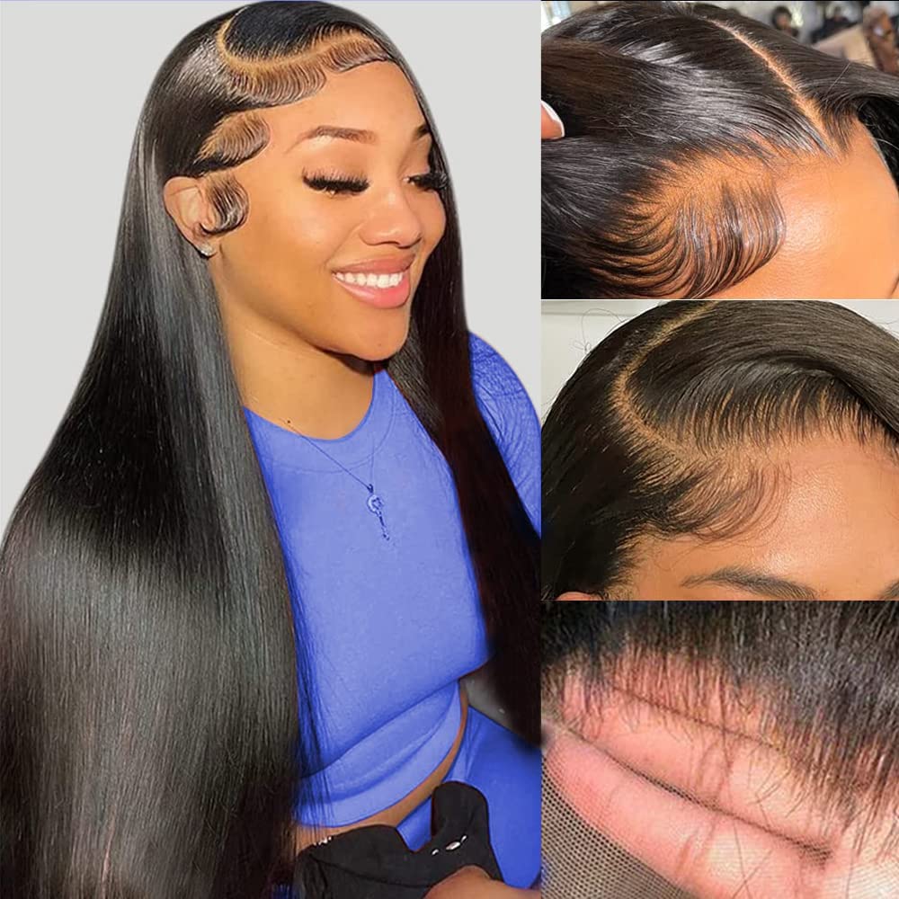 Perruque HD lace front cheveux humains exotique – tissée main 18-30 pouces