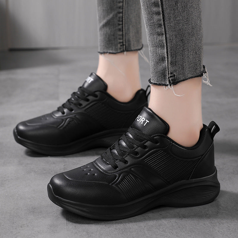 Baskets  unies femme – Spécial automne