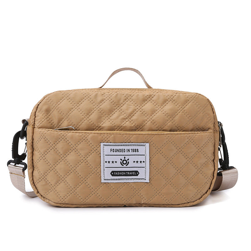 Sac yoga grande capacité matelassé brodé tissu Oxford – 20+ couleurs unisexe