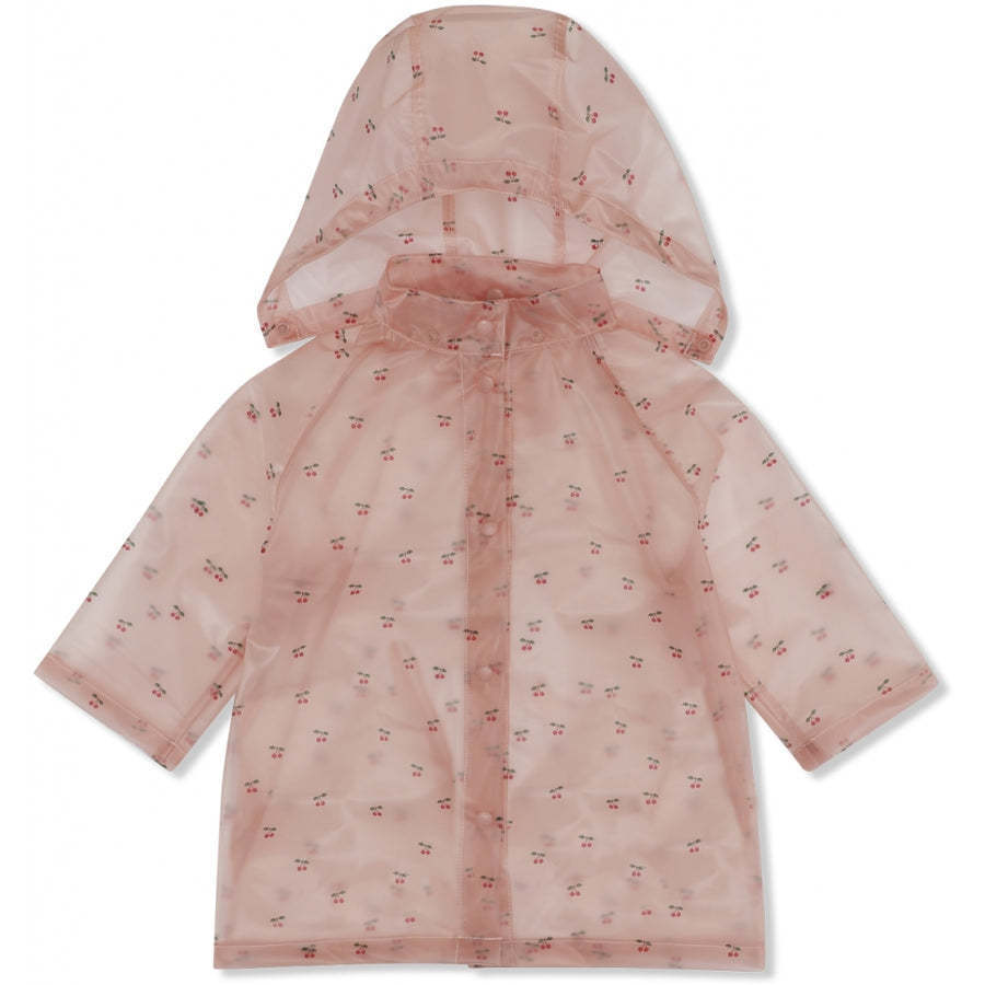 Imperméable enfant cape poncho waterproof – imprimés chat, cerise, citron et Love