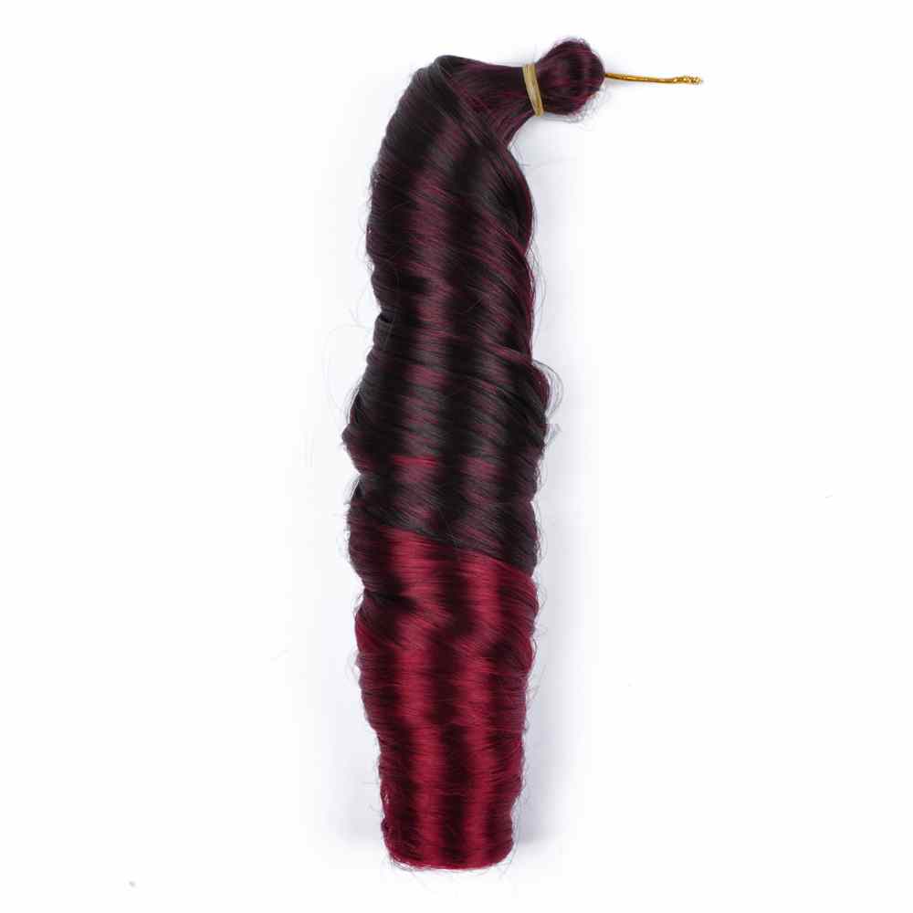 Tresses crochet françaises loose wave 22 pouces