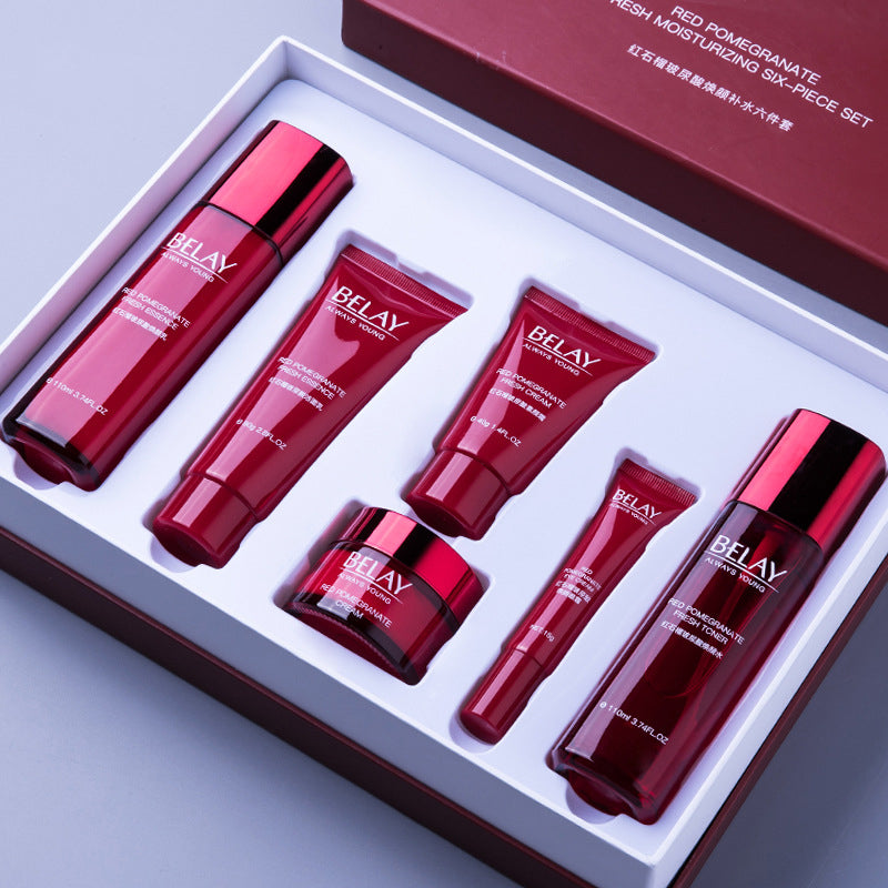 Coffret Soin Visage Acide Hyaluronique & Fruits Précieux – Hydratation & Éclat Intense