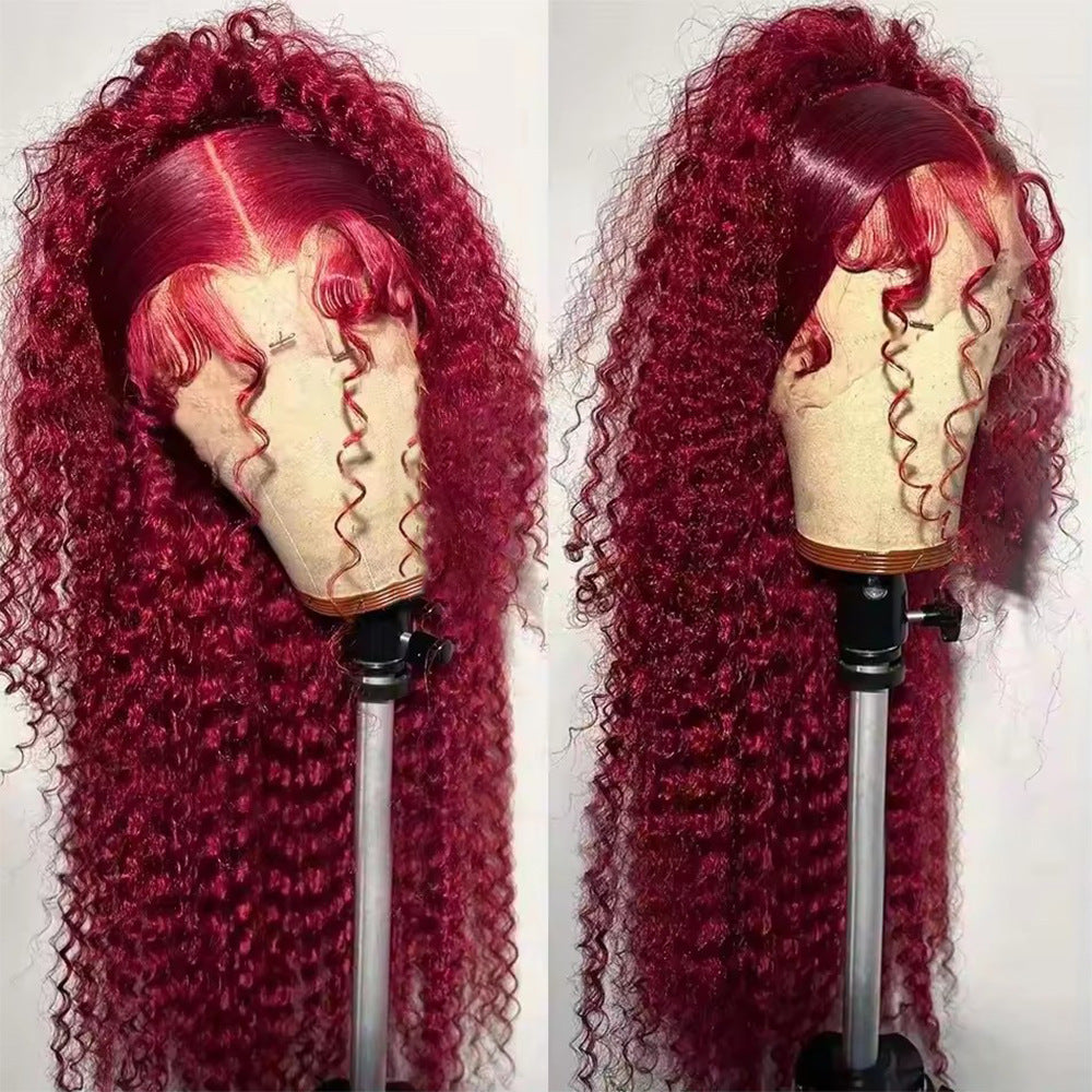 Perruque lace front water wave 30 pouces – cheveux humains brésiliens