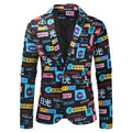 Veste costume casual slim fit poche patch 3D – 5 coloris tendance