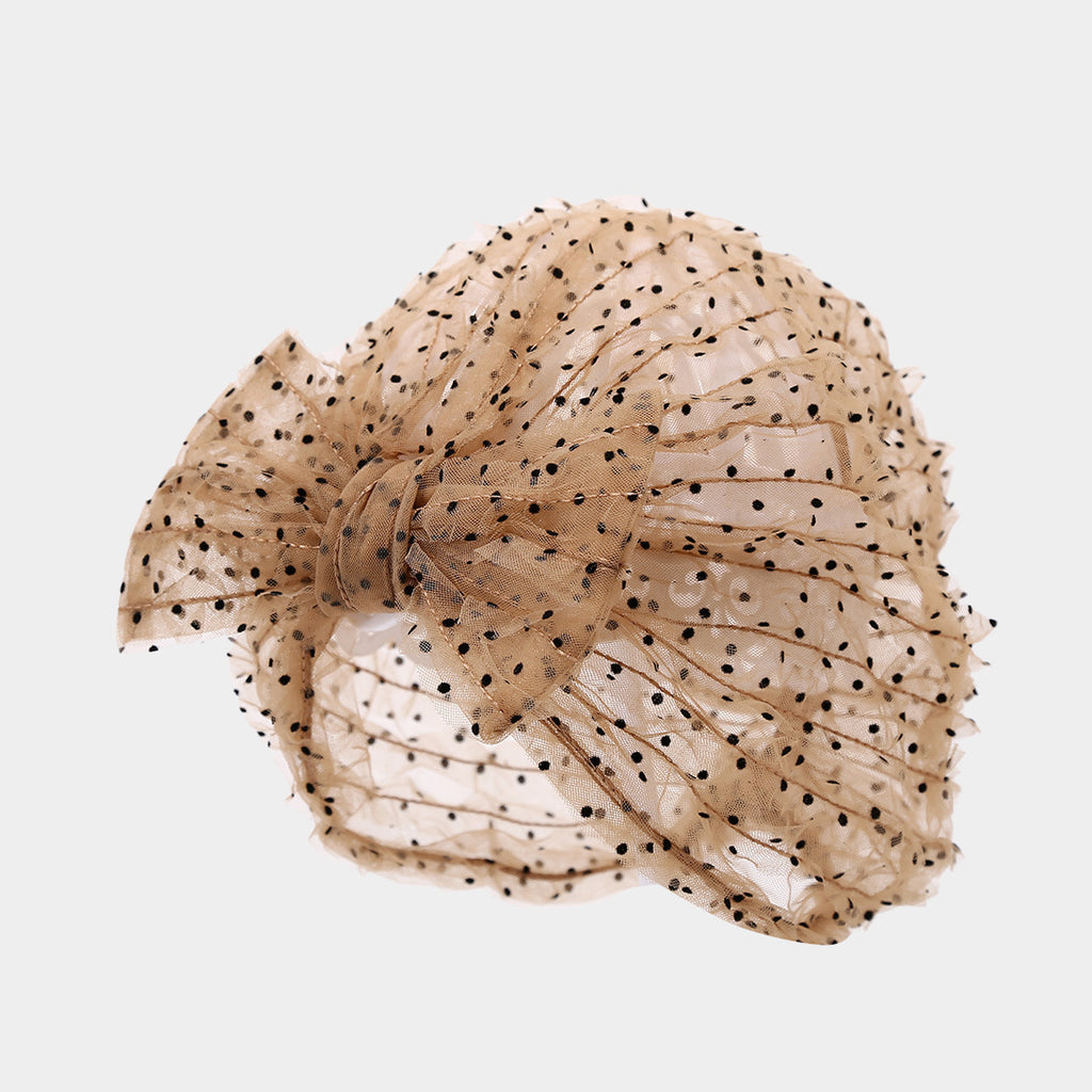 Bonnet respirant en maille pour cheveux gris, idéal pour les coiffures relevées de printemps