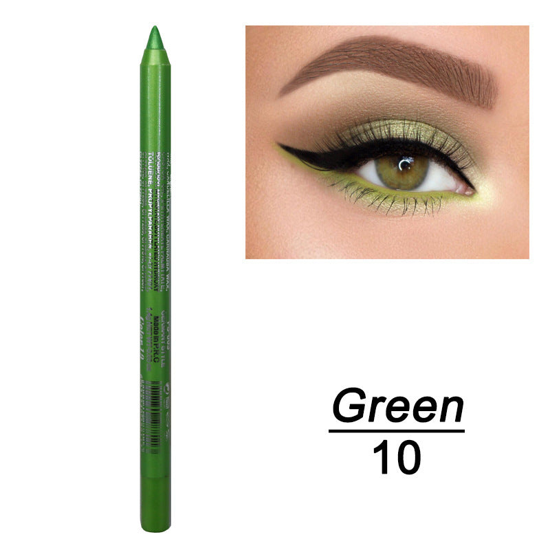Eyeliner gel double usage waterproof – longue tenue, 14 couleurs
