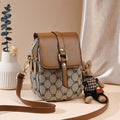 Sac messager rétro multifonction pour femme