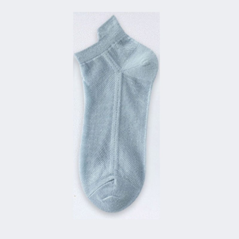 Chaussettes sport fines maille cheville femmes – polyester coton 6 couleurs