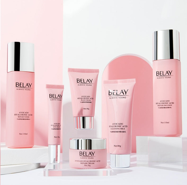 Coffret Soin Visage Acide Hyaluronique & Fruits Précieux – Hydratation & Éclat Intense